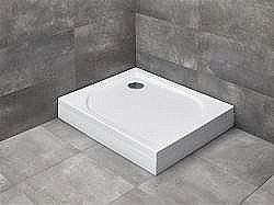 Душевой поддон прямоугольный со съемной панелью Radaway Delos D 80х75 левый купить в интернет-магазине сантехники Sanbest