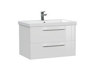Мебель для ванной подвесная Cersanit LARA 70 белая для ванной в интернет-магазине Sanbest