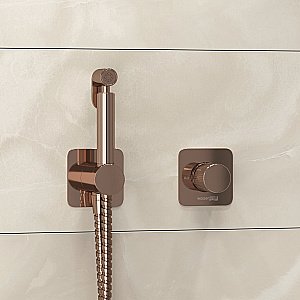Гигиенический душ WasserKraft Paar A8851.290.292.335 розовое золото купить в интернет-магазине сантехники Sanbest