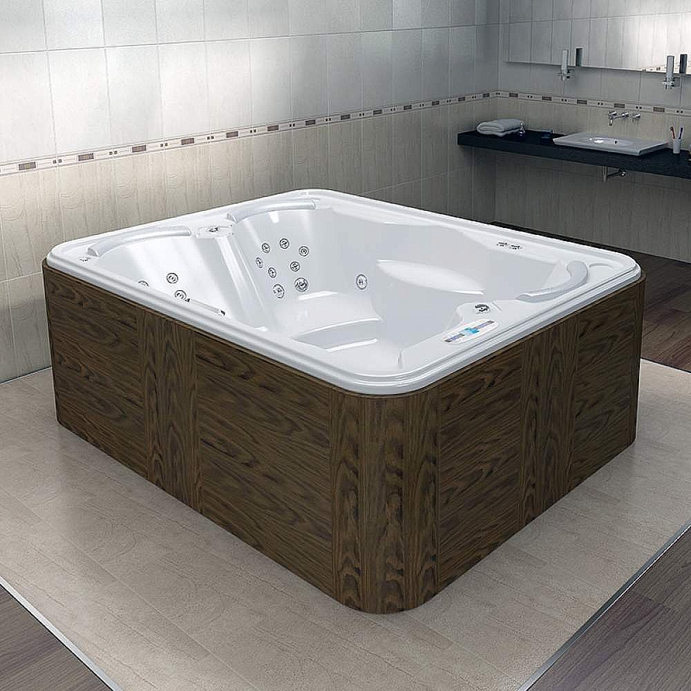 Минибассейн Радомир Делюкс Gold 210х165 белый купить в интернет-магазине Sanbest