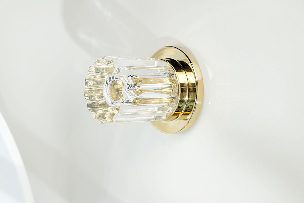 Смеситель для раковины Boheme ELEGANTE 152-2-G-EL золото купить в интернет-магазине сантехники Sanbest