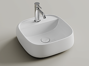 Раковина Ceramica Nova Fonte 40 CN5052 белая купить в интернет-магазине Sanbest