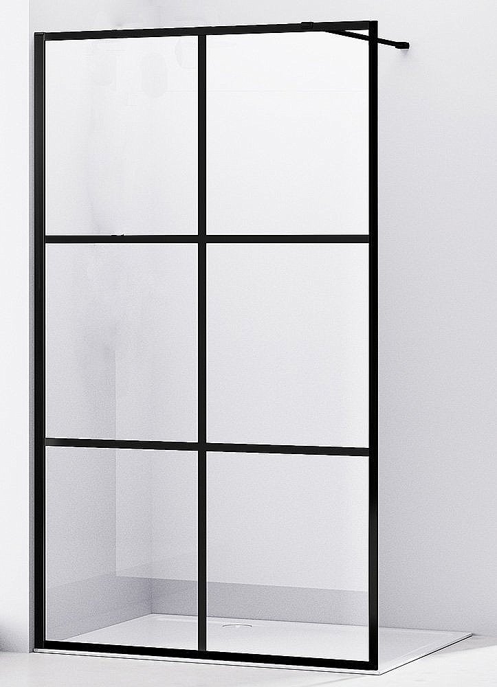 Душевая перегородка ABBER Immer Offen AG62100B 100 купить в интернет-магазине Sanbest