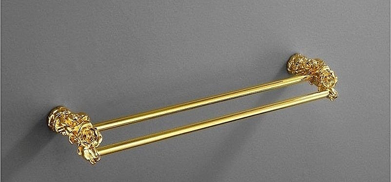Полотенцедержатель Art&Max Rose AM-0918-Do золото купить в интернет-магазине сантехники Sanbest
