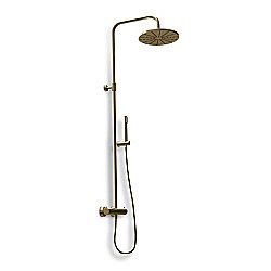 Душевая система PAINI Cox 78PJ689TH золото матовое купить в интернет-магазине сантехники Sanbest