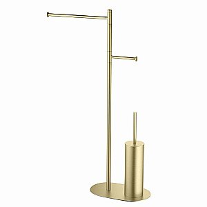 Стойка для ванной Timo Saona 13085/17 золото матовое купить в интернет-магазине сантехники Sanbest