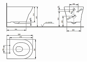 Унитаз подвесной TOTO MH TOILET CW162Y#XW безободковый, с крышкой микролифт, слив торнадо, белый купить в интернет-магазине Sanbest