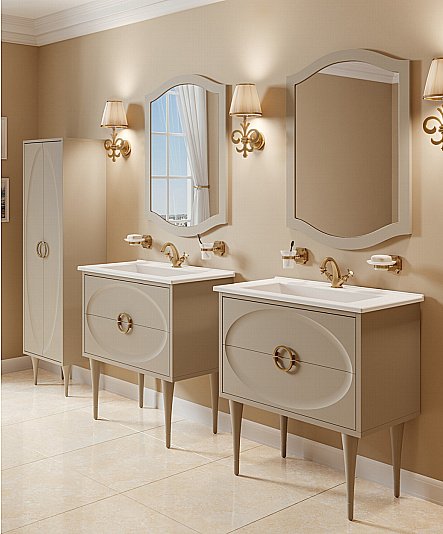 Тумба с раковиной Caprigo Milano 85 для ванной в интернет-магазине Sanbest