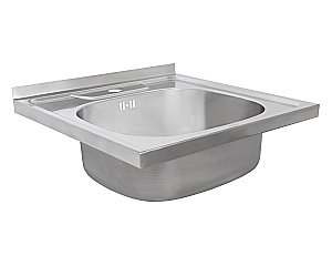 Мойка кухонная Kaiser KSS-6050 хром купить в интернет-магазине сантехники Sanbest