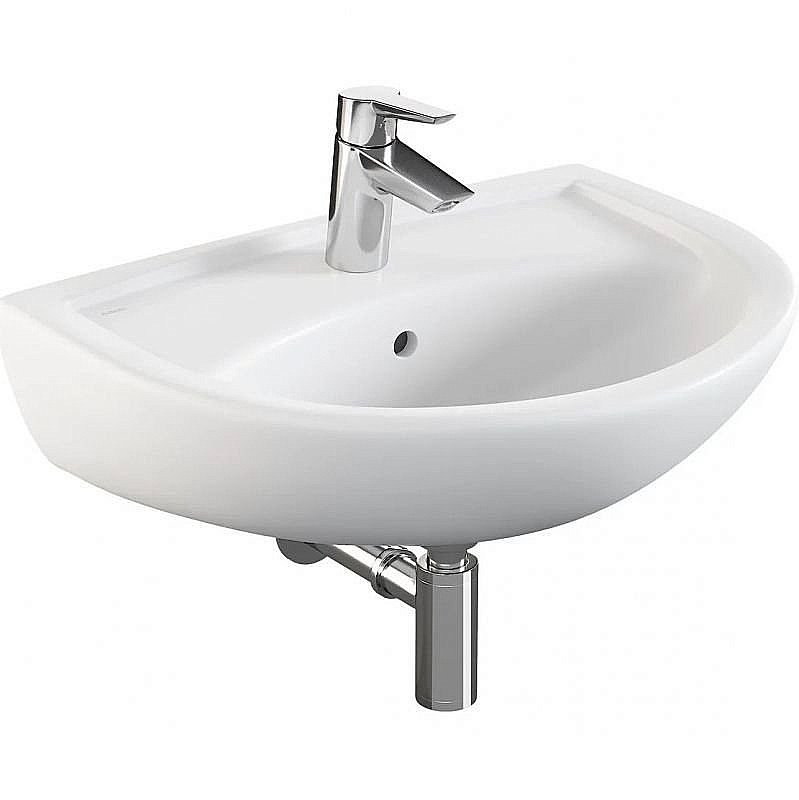 Раковина Vitra Norm Fit 56 6894B099-1776 белая купить в интернет-магазине Sanbest