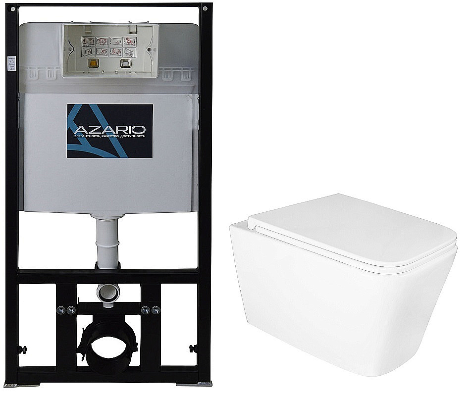 Инсталляция для унитаза Azario AZ-8010-1000 купить в интернет-магазине сантехники Sanbest