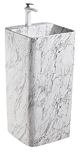 Раковина SantiLine 42 SL-4005MM мрамор купить в интернет-магазине Sanbest