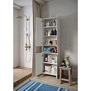 Пенал Aqwella Rodos ROD0555N белый для ванной в интернет-магазине сантехники Sanbest