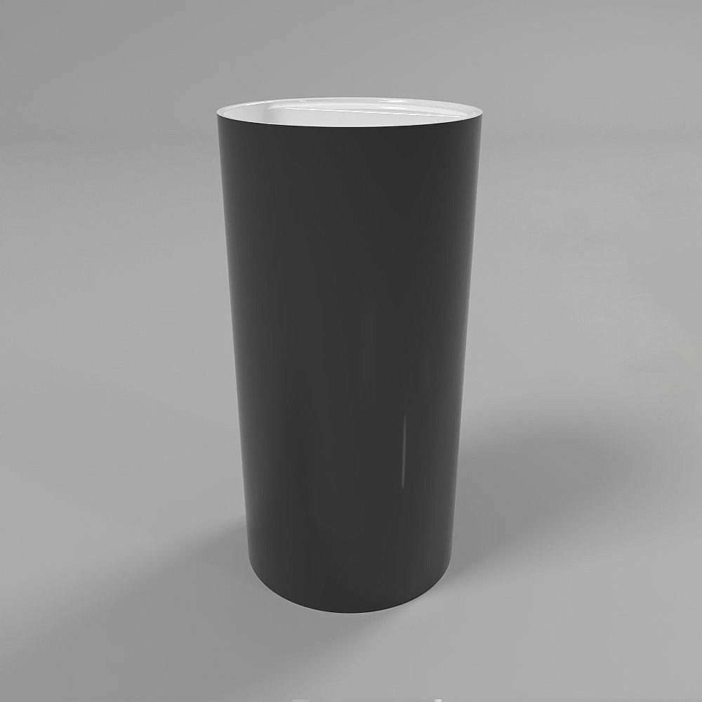 Раковина напольная WhiteCross Pantheon 43 0708.043043.10100 черная, белая купить в интернет-магазине Sanbest