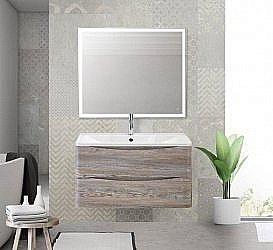 Тумба с раковиной BelBagno ACQUA 80 Pino Scania для ванной в интернет-магазине Sanbest