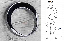 Ручка Armadi Art NeoArt Moon хром купить в интернет-магазине сантехники Sanbest