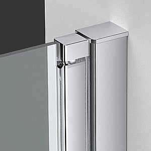 Душевая дверь Vincea Alpha VDP-3AL900CLB профиль черный/стекло прозрачное купить в интернет-магазине Sanbest