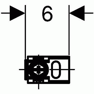 Комплект крепления для инсталляций Geberit Duofix к угловой стене купить в интернет-магазине сантехники Sanbest