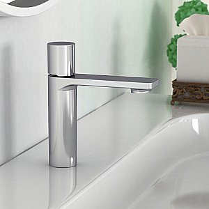 Смеситель для раковины Vincea Vogue VBF-4V3CH хром купить в интернет-магазине сантехники Sanbest