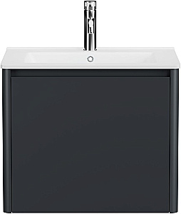 Тумба с раковиной Allen Brau Gravity 60 1.370012.AM антрацит матовый для ванной в интернет-магазине Sanbest