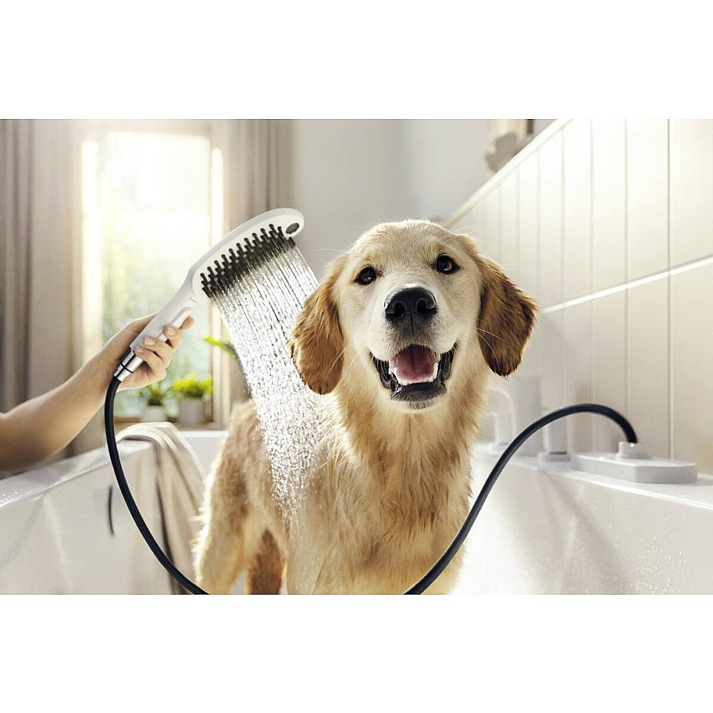 Душевая лейка для собак Hansgrohe DogShower 26640700 белый матовый купить в интернет-магазине сантехники Sanbest