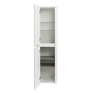 Шкаф подвесной Cezares RELAX-1500-2A-SO-BL белый глянцевый для ванной в интернет-магазине сантехники Sanbest