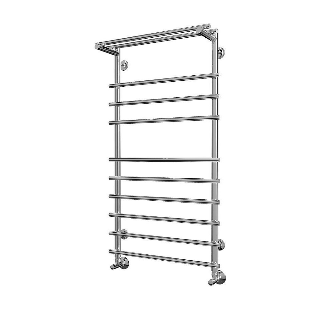 Полотенцесушитель водяной Terminus Ватра с полкой П10 500x996 купить в интернет-магазине сантехники Sanbest