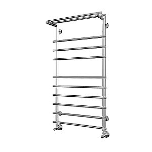 Полотенцесушитель водяной Terminus Ватра с полкой П10 500x996 купить в интернет-магазине сантехники Sanbest