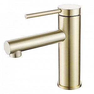 Смеситель для раковины ABBER Emotion AF8810G золото матовое купить в интернет-магазине сантехники Sanbest