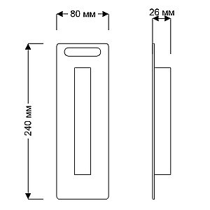 Комплект крепления Ctesi BK0200240/1 купить в интернет-магазине сантехники Sanbest