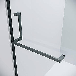 Душевой уголок Grossman Pragma 120х100 120.K33.03.1210.42.00 стекло прозрачное/профиль графит сатин купить в интернет-магазине Sanbest