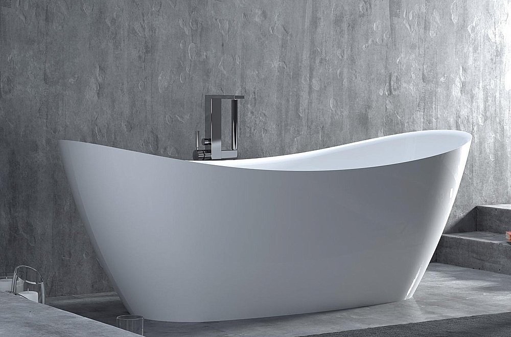 Ванна Salini NOEMI Up&Down S-Sense Sapirit 170х75 101712GRH белая/снаружи RAL купить в интернет-магазине Sanbest