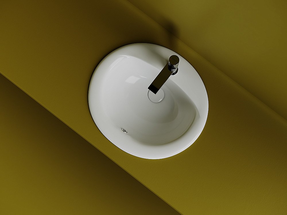 Раковина Ceramica Nova Sun CN6080 белая купить в интернет-магазине Sanbest