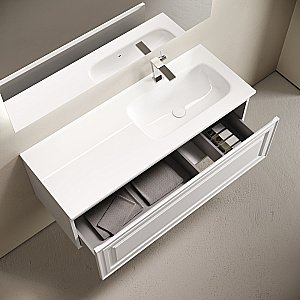 Тумба с раковиной Sancos Very VR120W 120 Bianco для ванной в интернет-магазине Sanbest