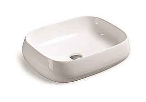 Раковина накладная SantiLine 56 SL-1045 белая купить в интернет-магазине Sanbest