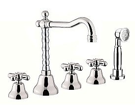 Смеситель для ванны Webert Armony AM730402015 хром купить в интернет-магазине сантехники Sanbest