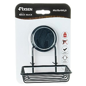 Мыльница Fixsen Magic Black FX-45009 черная купить в интернет-магазине сантехники Sanbest