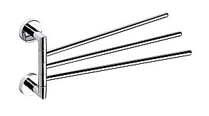 Полотенцедержатель тройной поворотный Bemeta Omega 104204112 купить в интернет-магазине сантехники Sanbest