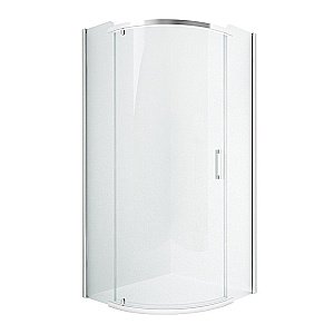 Душевой уголок NEW TRENDY NEW KOMFORT K-0436 90x90 стекло прозрачное/профиль хром купить в интернет-магазине Sanbest