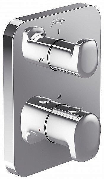 Встраиваемый смеситель для душа Jacob Delafon HYBRID E75389-CP купить в интернет-магазине сантехники Sanbest