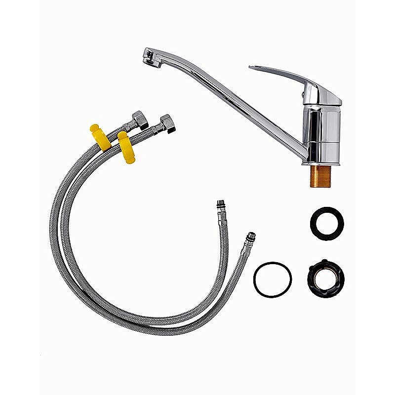 Смеситель для кухни Agger Glad A1500000 хром купить в интернет-магазине сантехники Sanbest