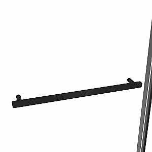 Душевая дверь Vincea Slim Soft VDS-1SS120CLB 120 профиль черный/стекло прозрачное купить в интернет-магазине Sanbest