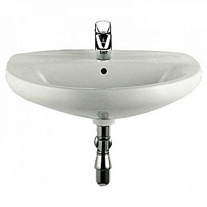 Раковина на пьедестале Roca Victoria 56 32739300Y белая купить в интернет-магазине Sanbest