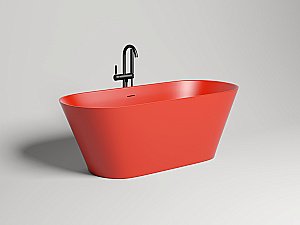 Ванна Salini Mona S-Sense 102912GRH 170х72 белая/снаружи RAL глянцевая купить в интернет-магазине Sanbest