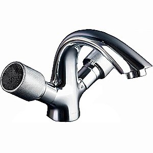 Смеситель для раковины Boheme Royal Cristal 271-Royal/CRST black хром/Preciosa купить в интернет-магазине сантехники Sanbest