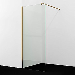 Душевое ограждение WasserKRAFT Rur 30W40BG 120 стекло прозрачное/профиль золото купить в интернет-магазине Sanbest