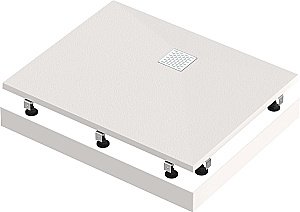 Душевой поддон литьевой Good Door Essentia 2 100x80 белый купить в интернет-магазине Sanbest