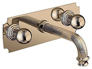 Смеситель для раковины Cezares OLIMP-BLS2-02-M бронза купить в интернет-магазине сантехники Sanbest