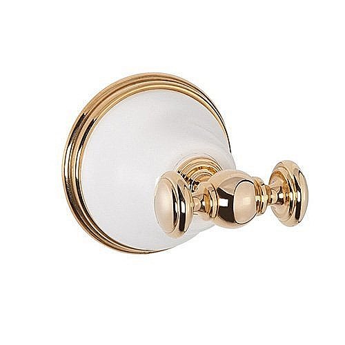 Крючок Tiffany World Harmony TWHA016bi/oro золото/белый купить в интернет-магазине сантехники Sanbest