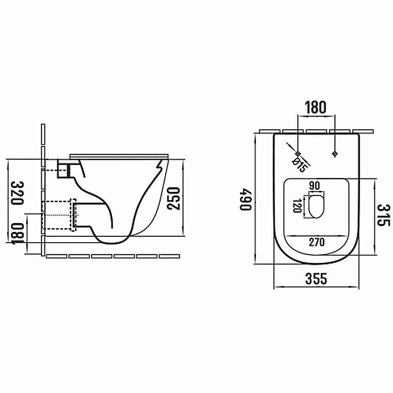 Унитаз Vincea Evo VT1-34SMB безободковый, с крышкой микролифт, черный матовый купить в интернет-магазине Sanbest
